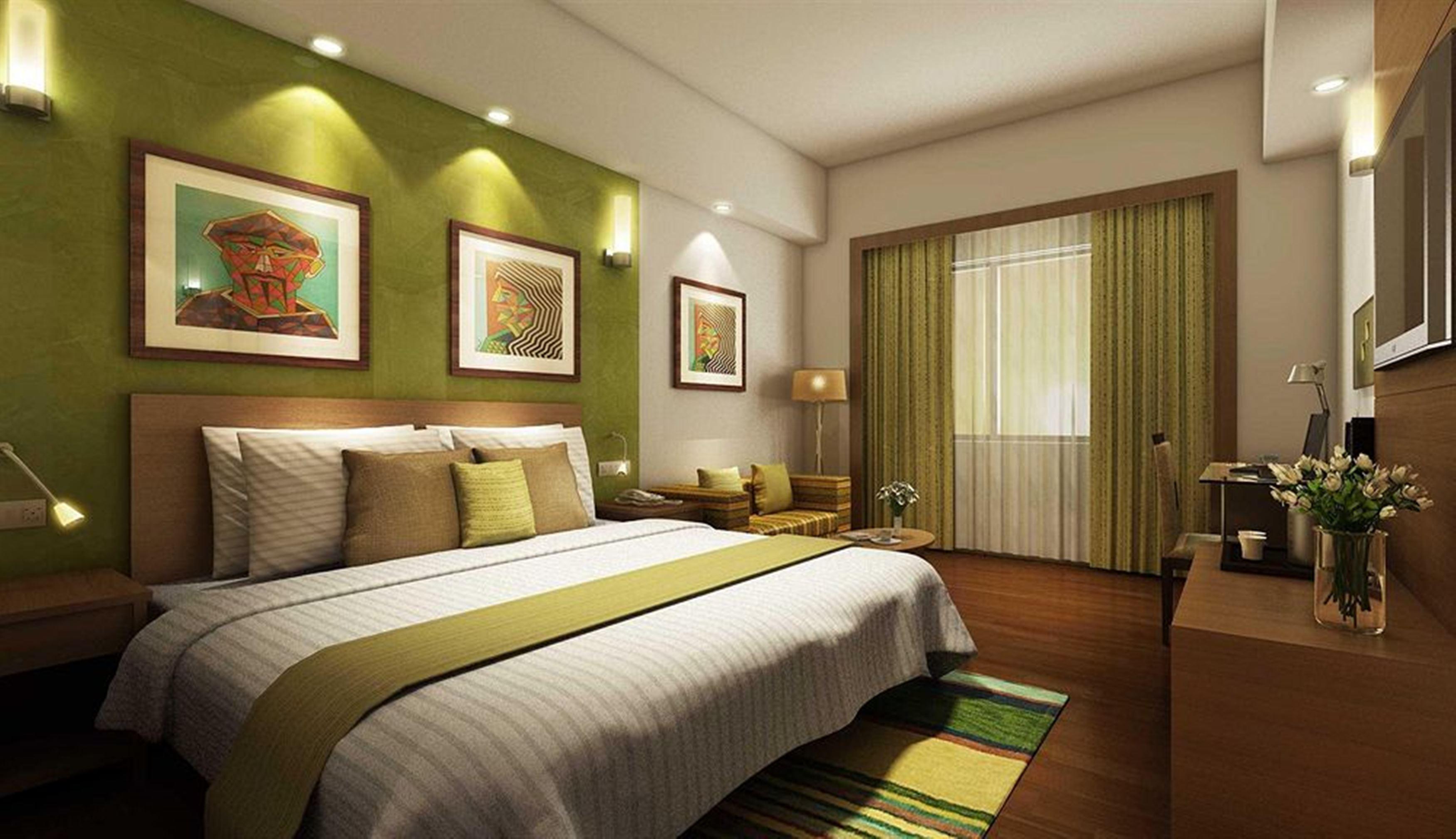Lemon Tree Premier, Delhi Airport Hotel Nova Deli Quarto foto A typical room at the hotel