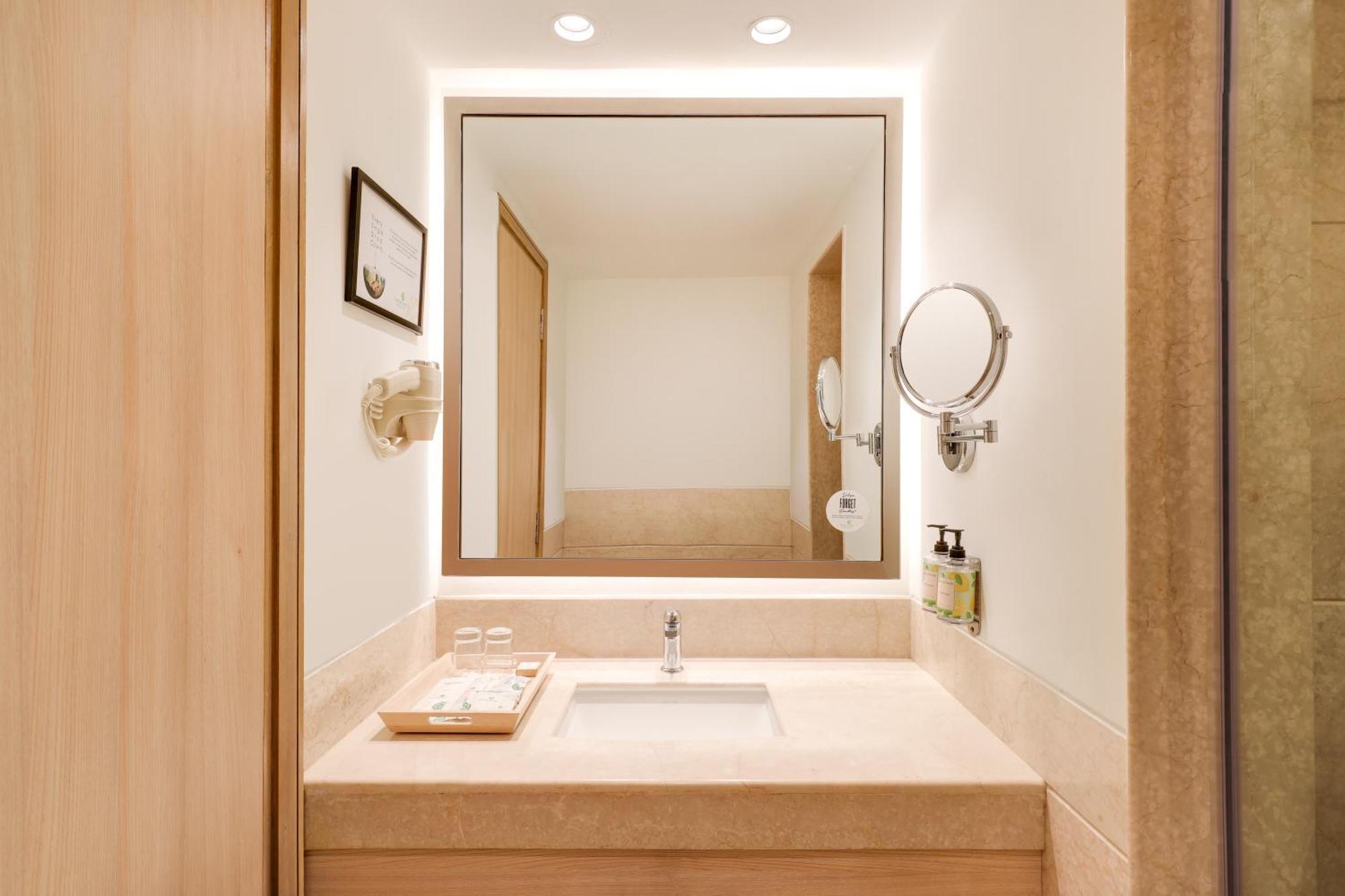 Lemon Tree Premier, Delhi Airport Hotel Nova Deli Exterior foto Bathroom